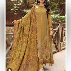 Maria b threee piece winter dress